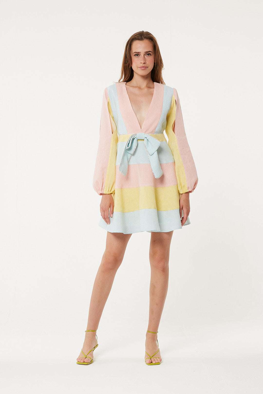 FORTE DEI MARMI COUTURE - Рокли - Multicolor Lino Dress - Love|Labels