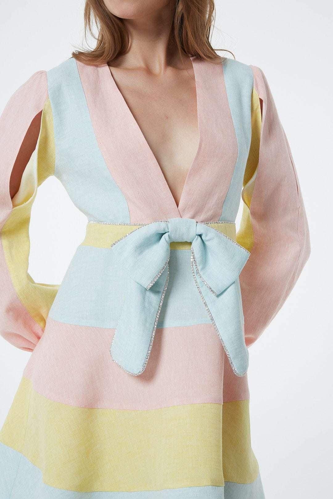 FORTE DEI MARMI COUTURE - Рокли - Multicolor Lino Dress - Love|Labels