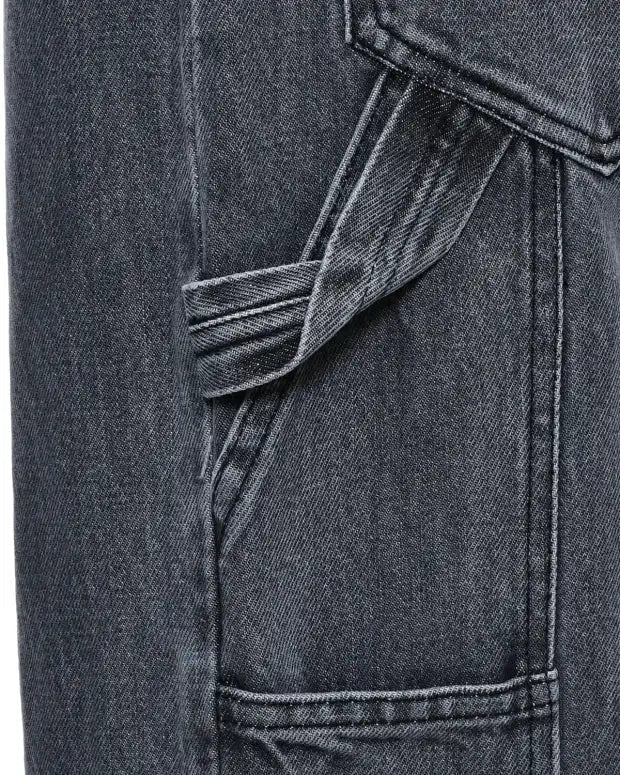 FORTE DEI MARMI COUTURE - Панталони - Rhinestones Logo Grey Jeans - Love|Labels