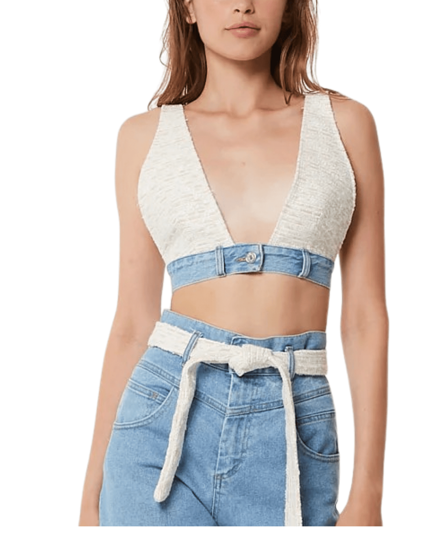 FORTE DEI MARMI COUTURE - Потници - Top Bouclé Reggisseno - Love|Labels
