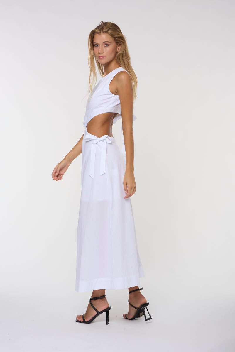 FORTE DEI MARMI COUTURE - Рокли - White Cut Out Dress - Love|Labels