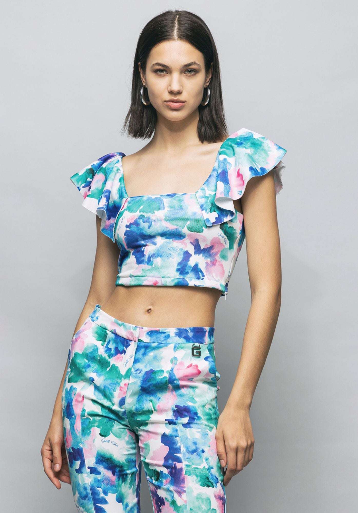 Gaelle PARIS - Потници - Blue Fleece Top - Love|Labels