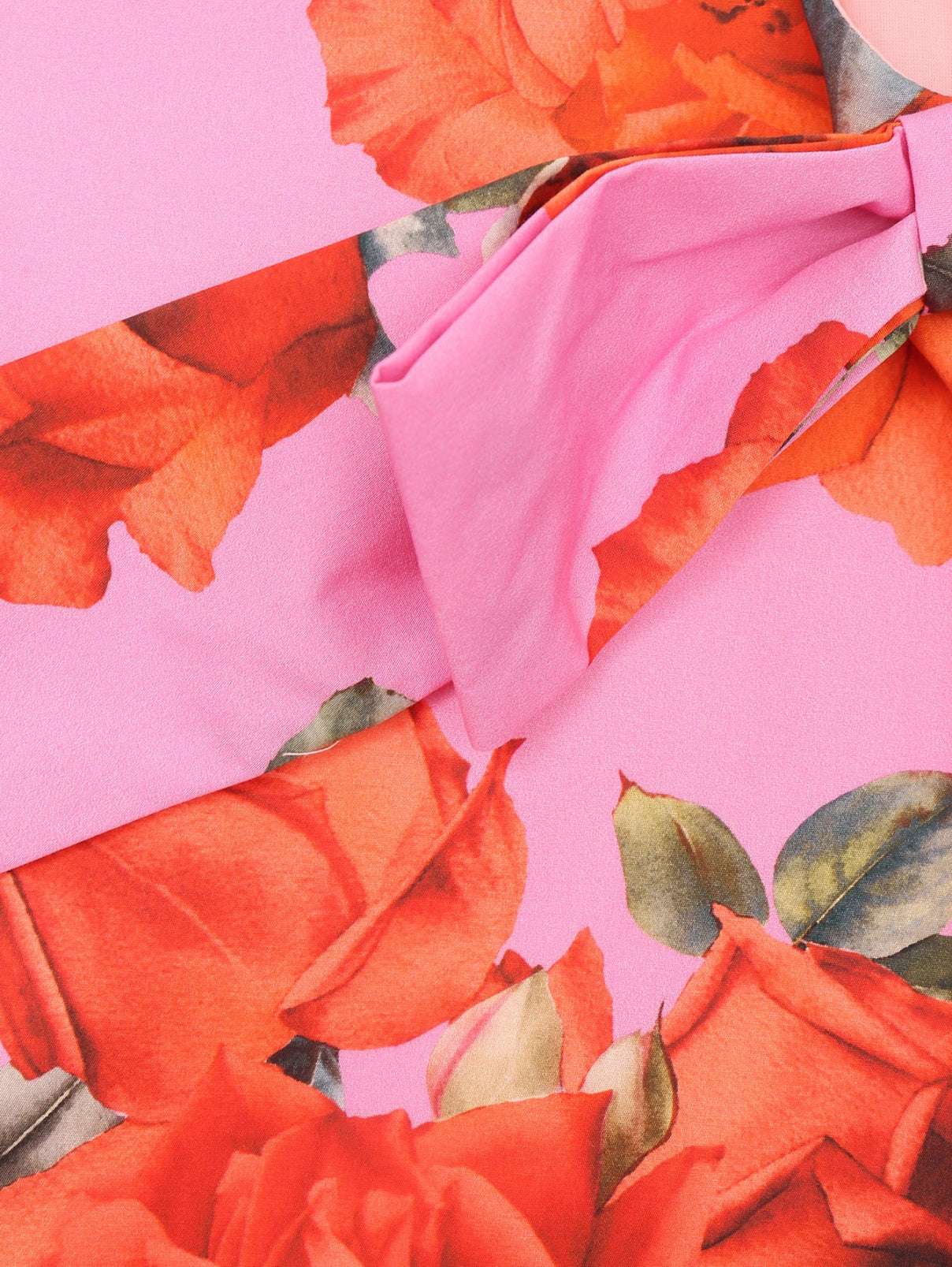 Pink Maxi Cut Out Dress