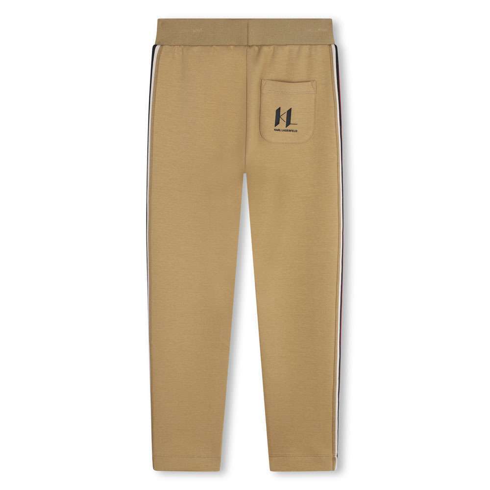 Karl Lagerfeld - Панталони - Beige Logo Joggers - Love|Labels