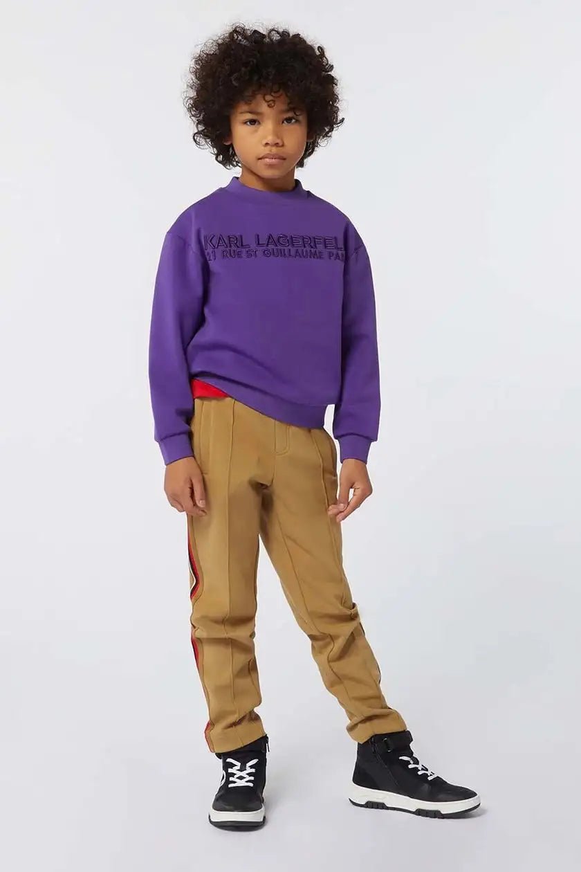 Karl Lagerfeld - Панталони - Beige Logo Joggers - Love|Labels