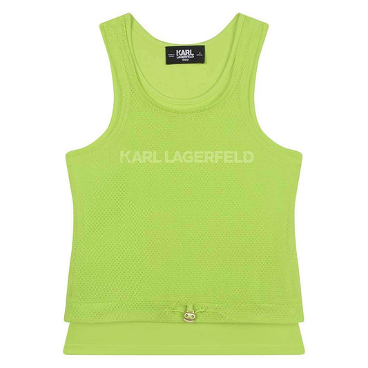 Karl Lagerfeld - Потници - Bi - Material Green Vest - Love|Labels