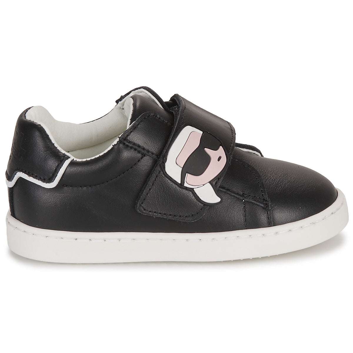 Karl Lagerfeld - Обувки - Black Karl Leather Sneakers - Love|Labels