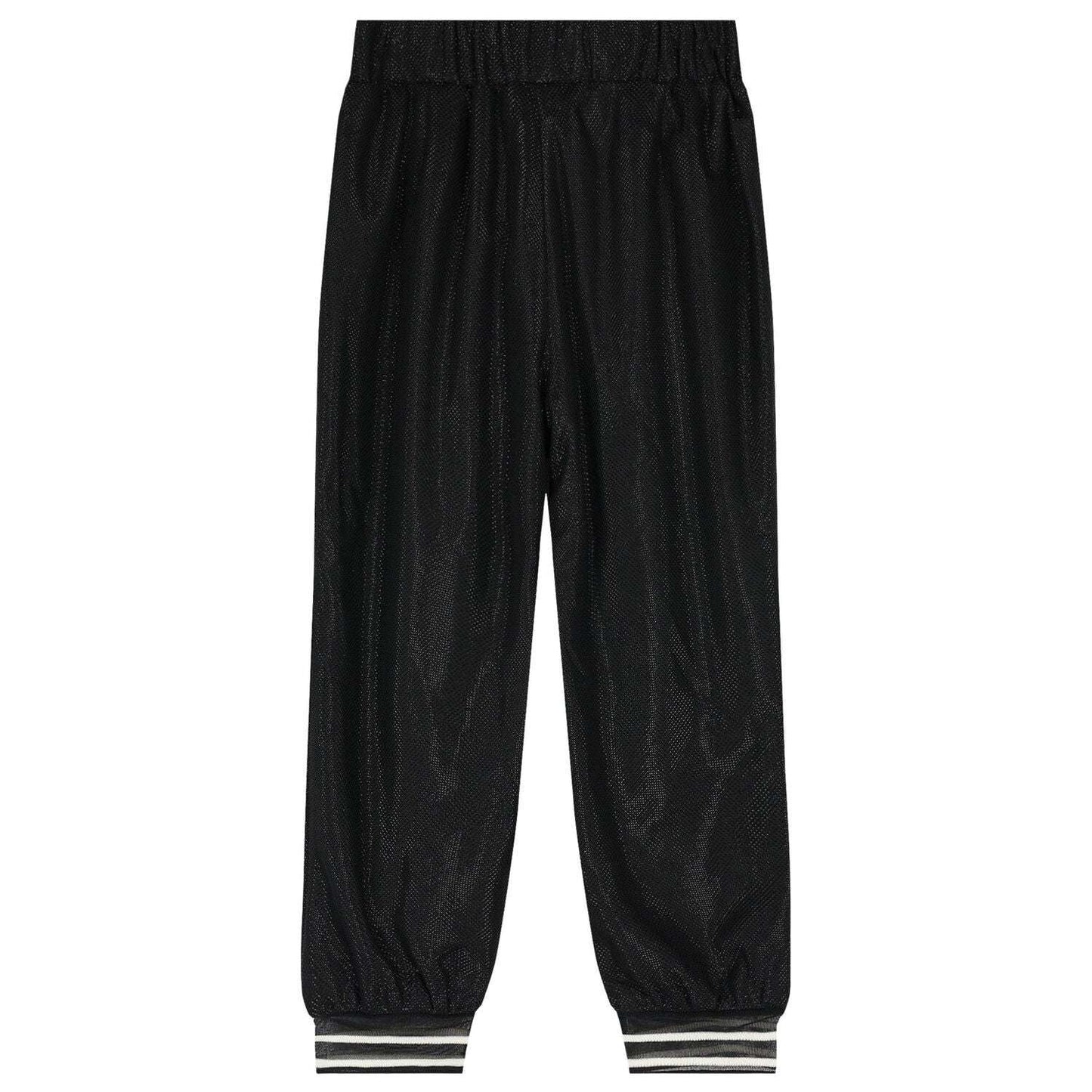 Karl Lagerfeld - Панталони - Black Shiney Trousers - Love|Labels