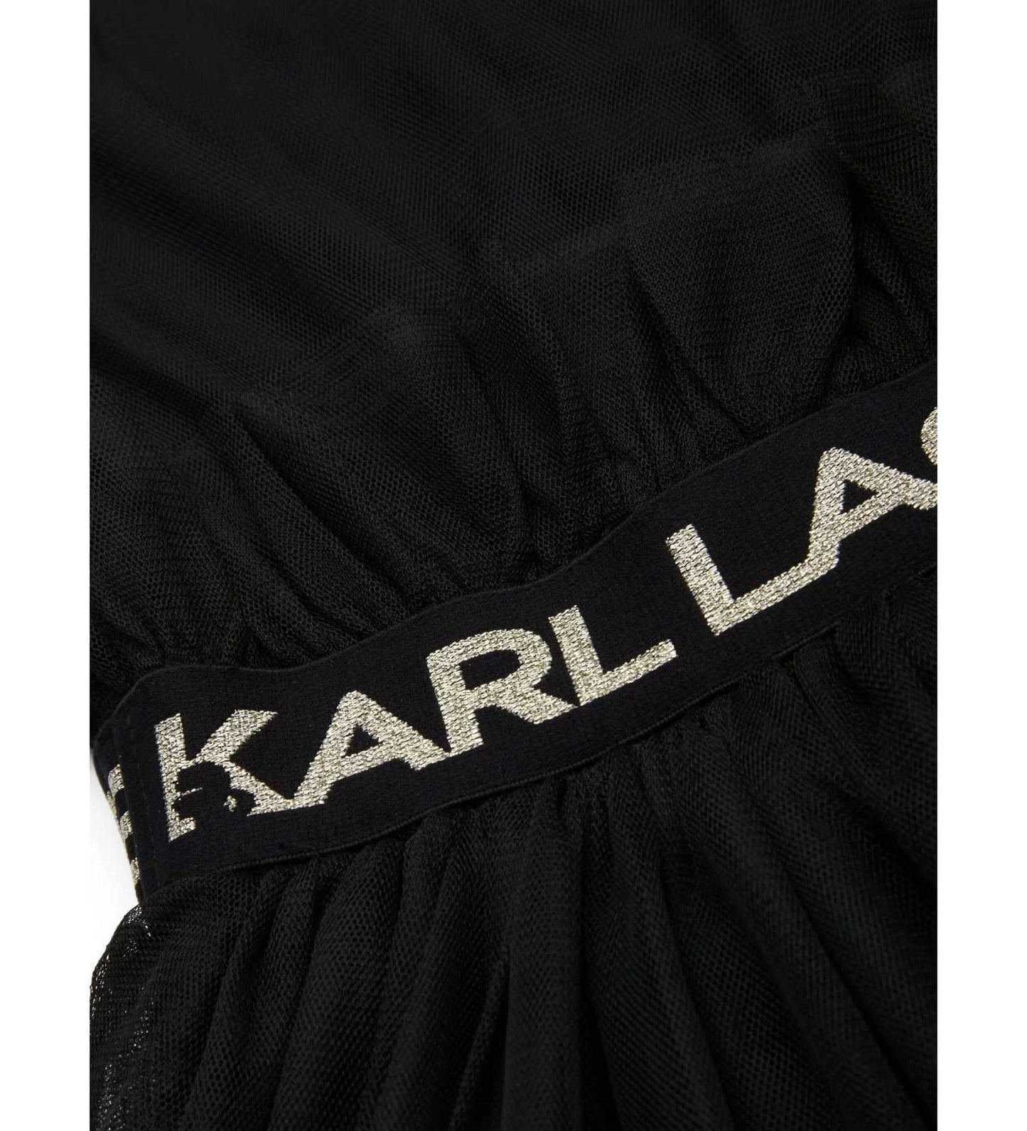 Karl Lagerfeld - Рокли - Black Tulle Dress - Love|Labels