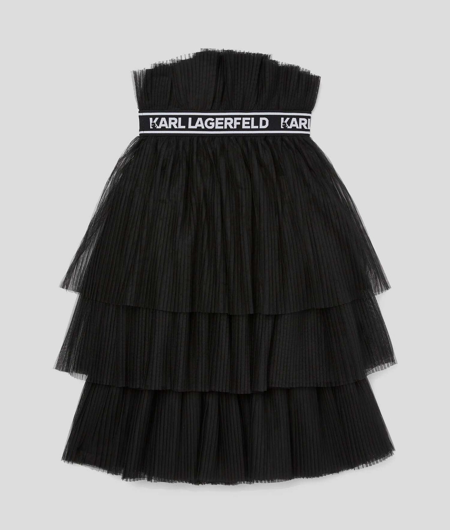 Karl Lagerfeld - Поли - Black Tulle Skirt - Love|Labels