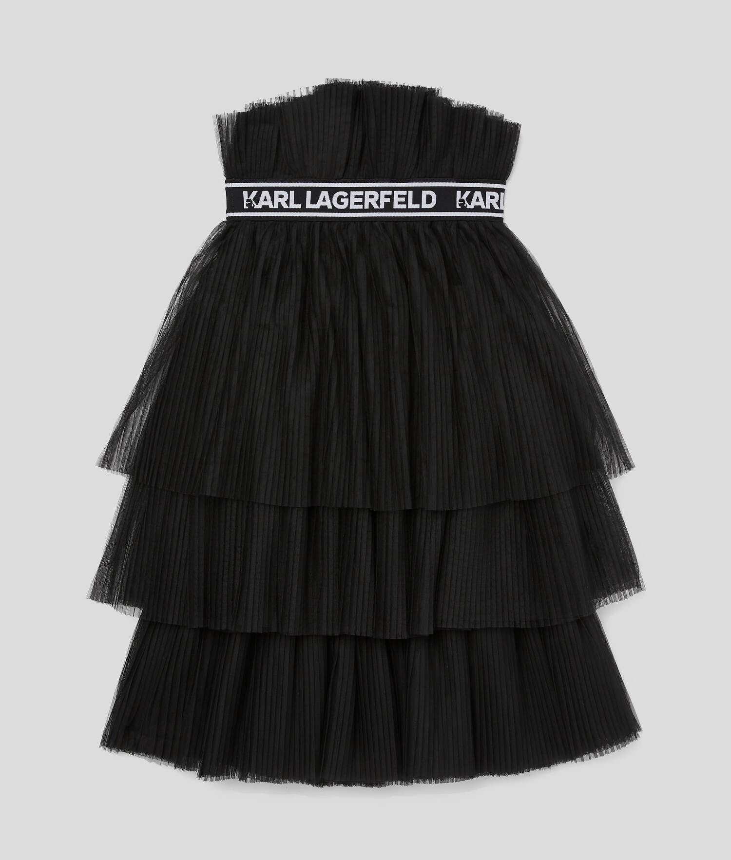 Karl Lagerfeld - Поли - Black Tulle Skirt - Love|Labels