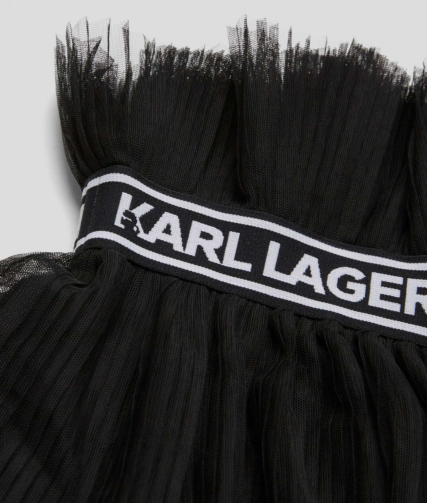 Karl Lagerfeld - Поли - Black Tulle Skirt - Love|Labels