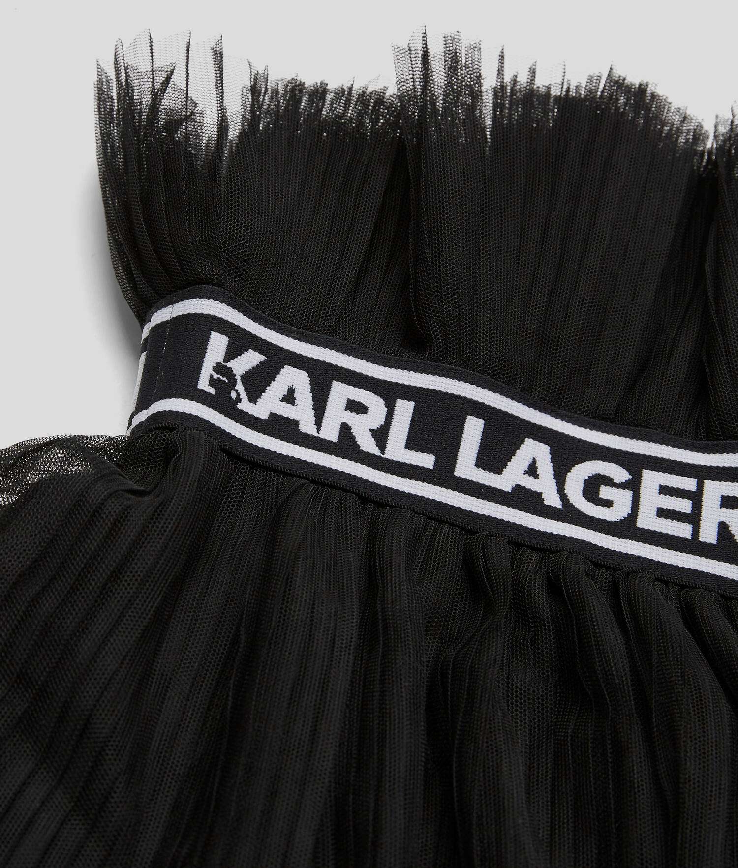 Karl Lagerfeld - Поли - Black Tulle Skirt - Love|Labels