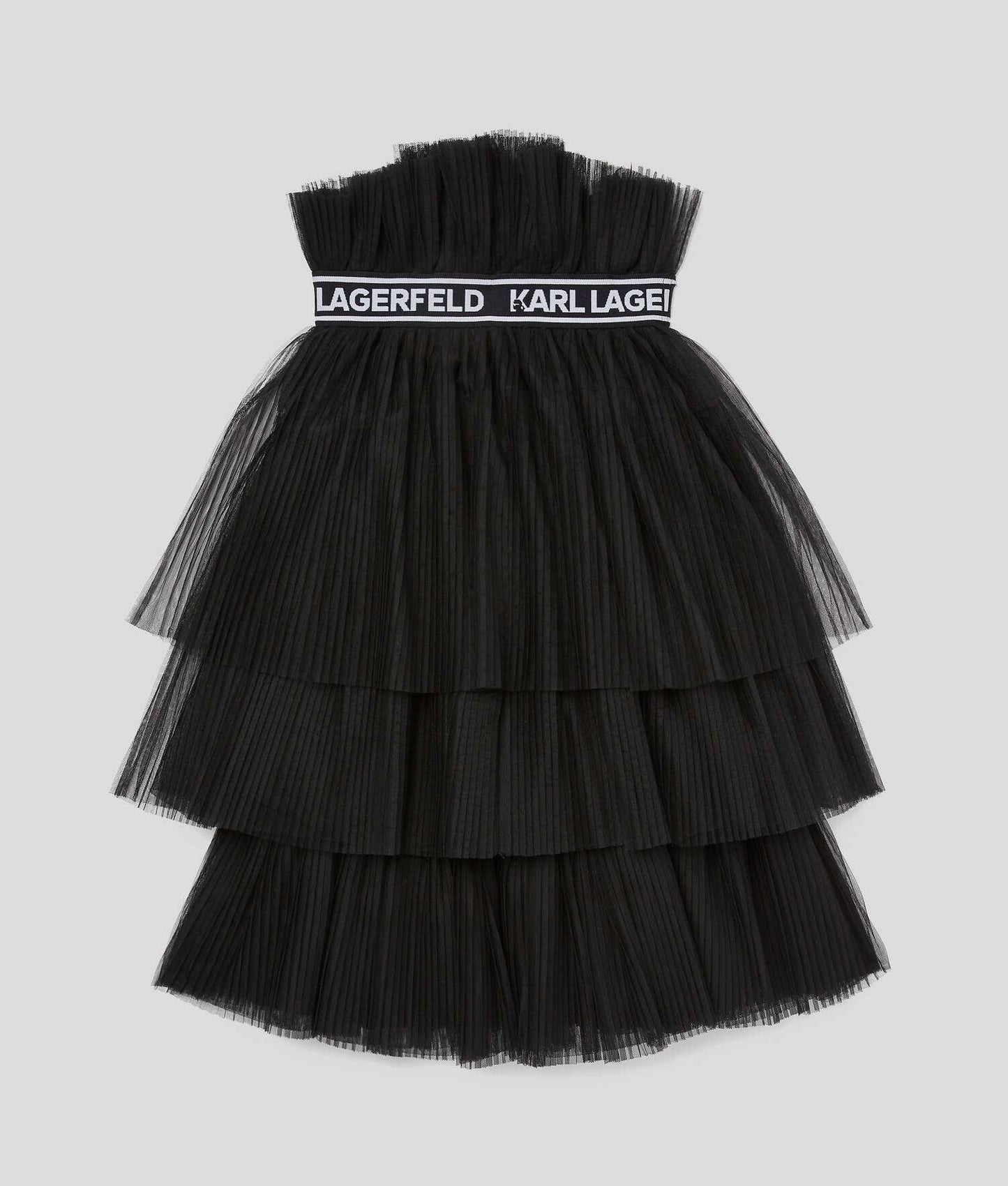 Karl Lagerfeld - Поли - Black Tulle Skirt - Love|Labels