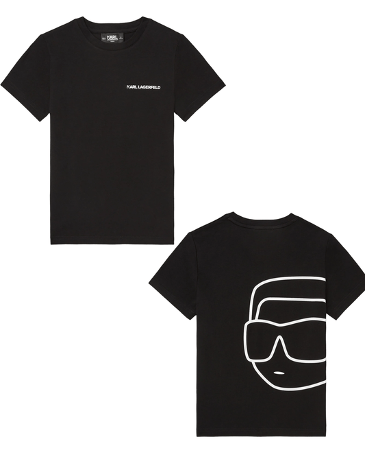 Karl Lagerfeld - Тениски - Boys K/Ikonik T-Shirt Black - Love|Labels