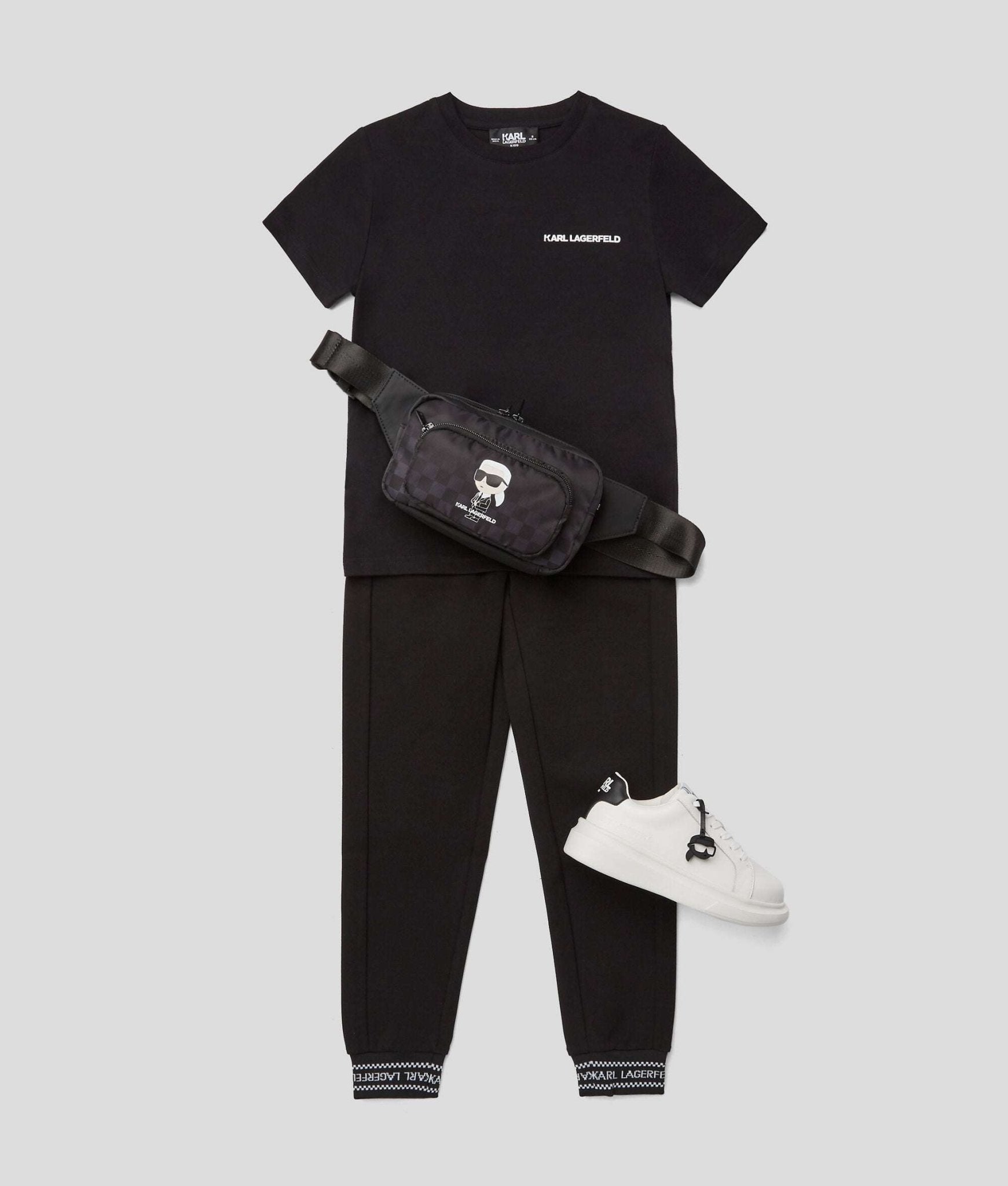Karl Lagerfeld - Тениски - Boys K/Ikonik T-Shirt Black - Love|Labels