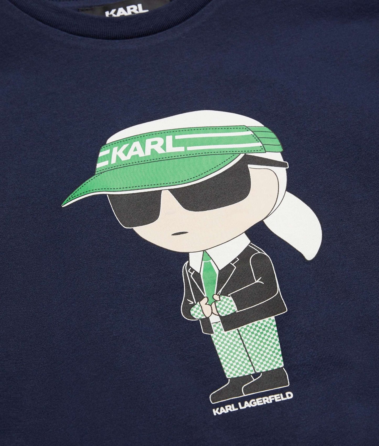 Karl Lagerfeld - Тениски - Boys K/Ikonik T-Shirt Blue - Love|Labels