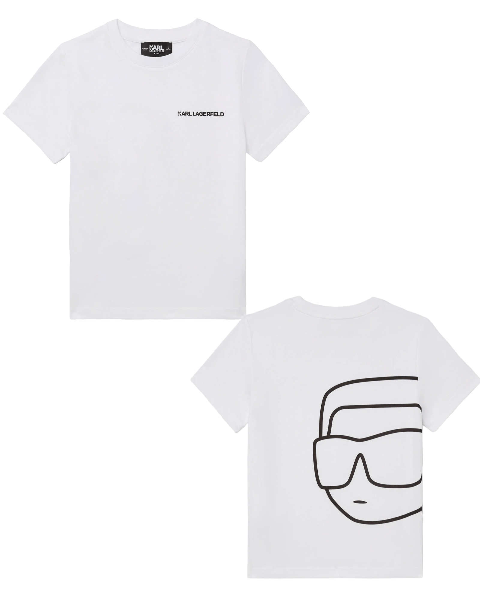 Karl Lagerfeld - Тениски - Boys K/Ikonik T-Shirt White - Love|Labels