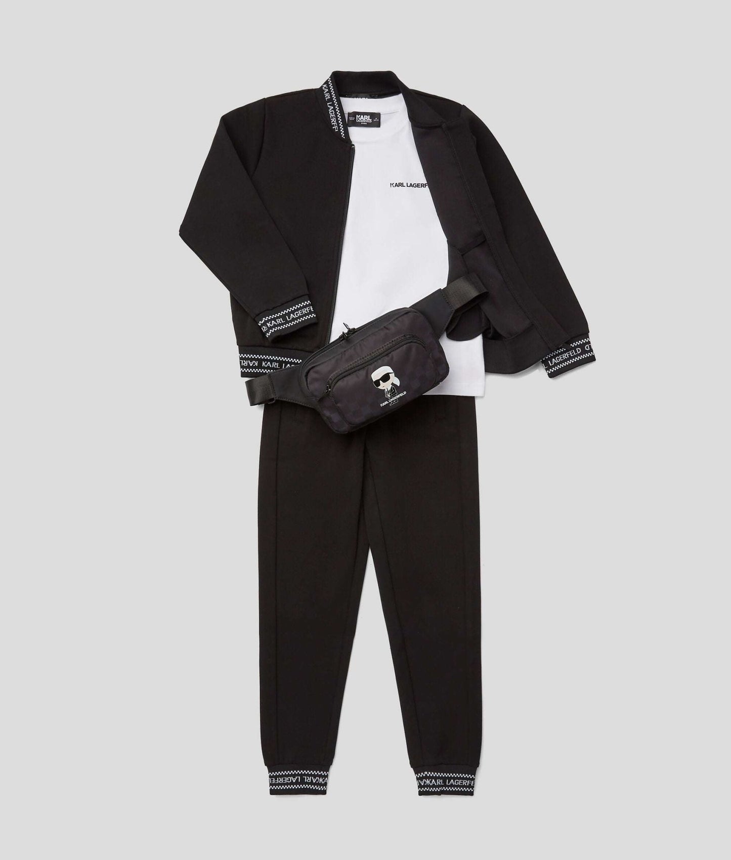 Karl Lagerfeld - Тениски - Boys K/Ikonik T-Shirt White - Love|Labels