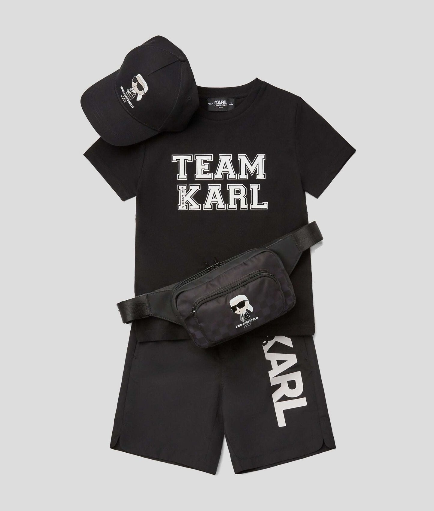 Karl Lagerfeld - Тениски - Boys K/Ikonik Team Karl T-Shirt - Love|Labels