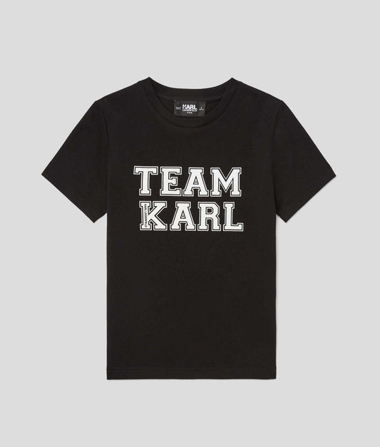 Karl Lagerfeld - Тениски - Boys K/Ikonik Team Karl T-Shirt - Love|Labels