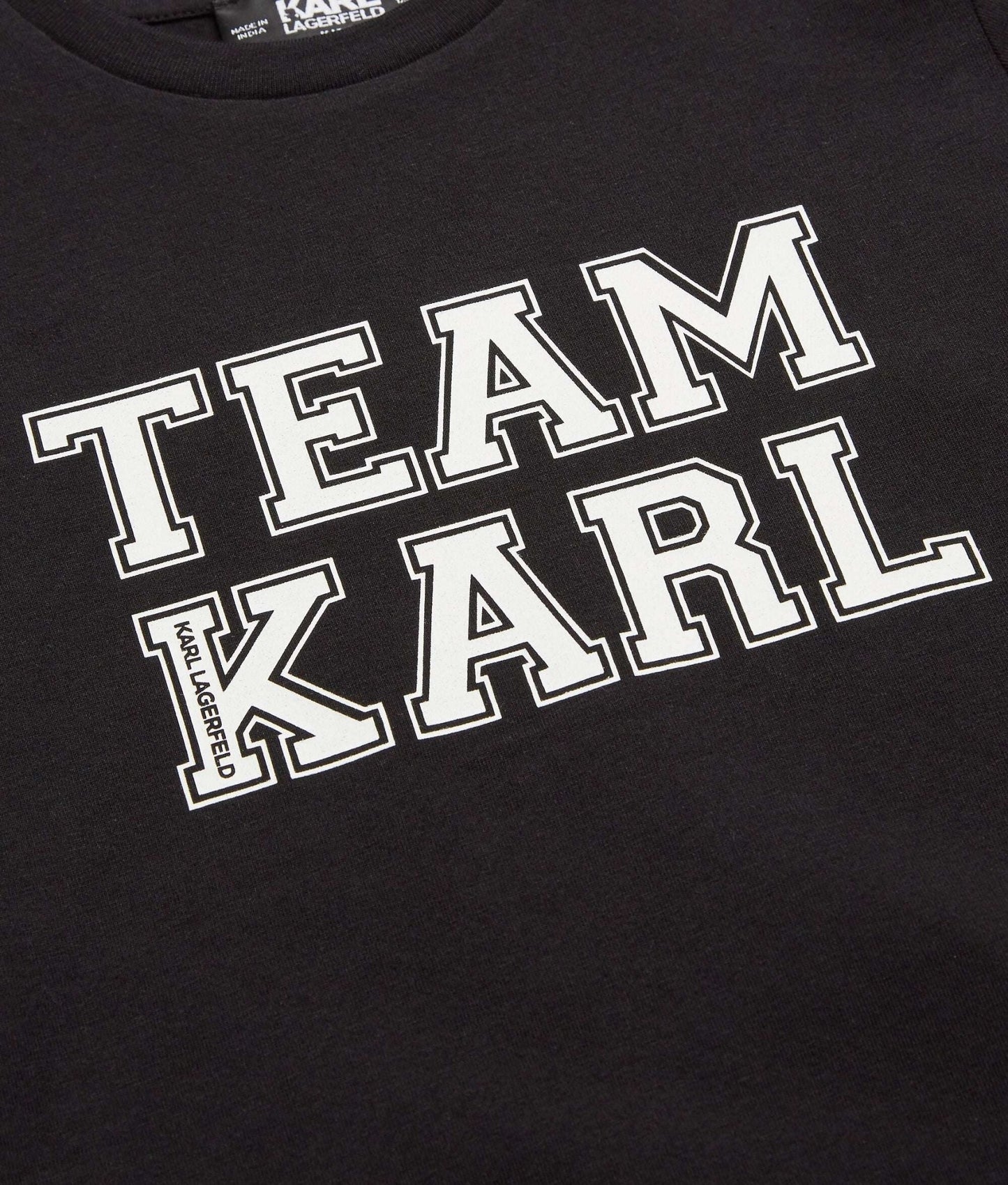 Karl Lagerfeld - Тениски - Boys K/Ikonik Team Karl T-Shirt - Love|Labels