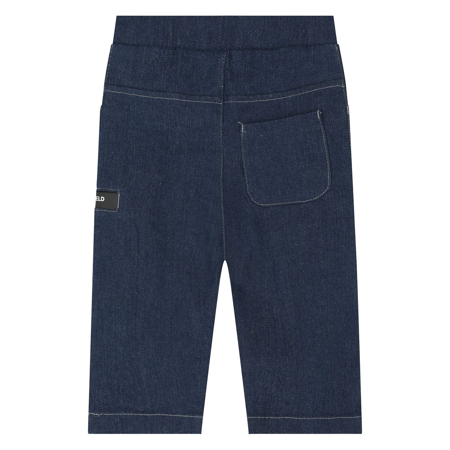Karl Lagerfeld - Комплекти - Boys White & Blue Denim Trouser Set - Love|Labels