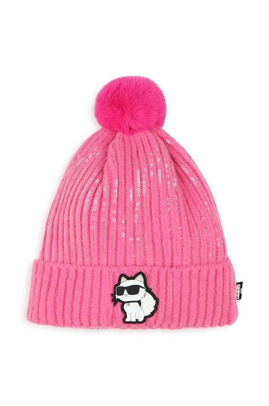 Karl Lagerfeld - Аксесоари - Шапки - Choupette Pom - Pom Beanie - Love|Labels