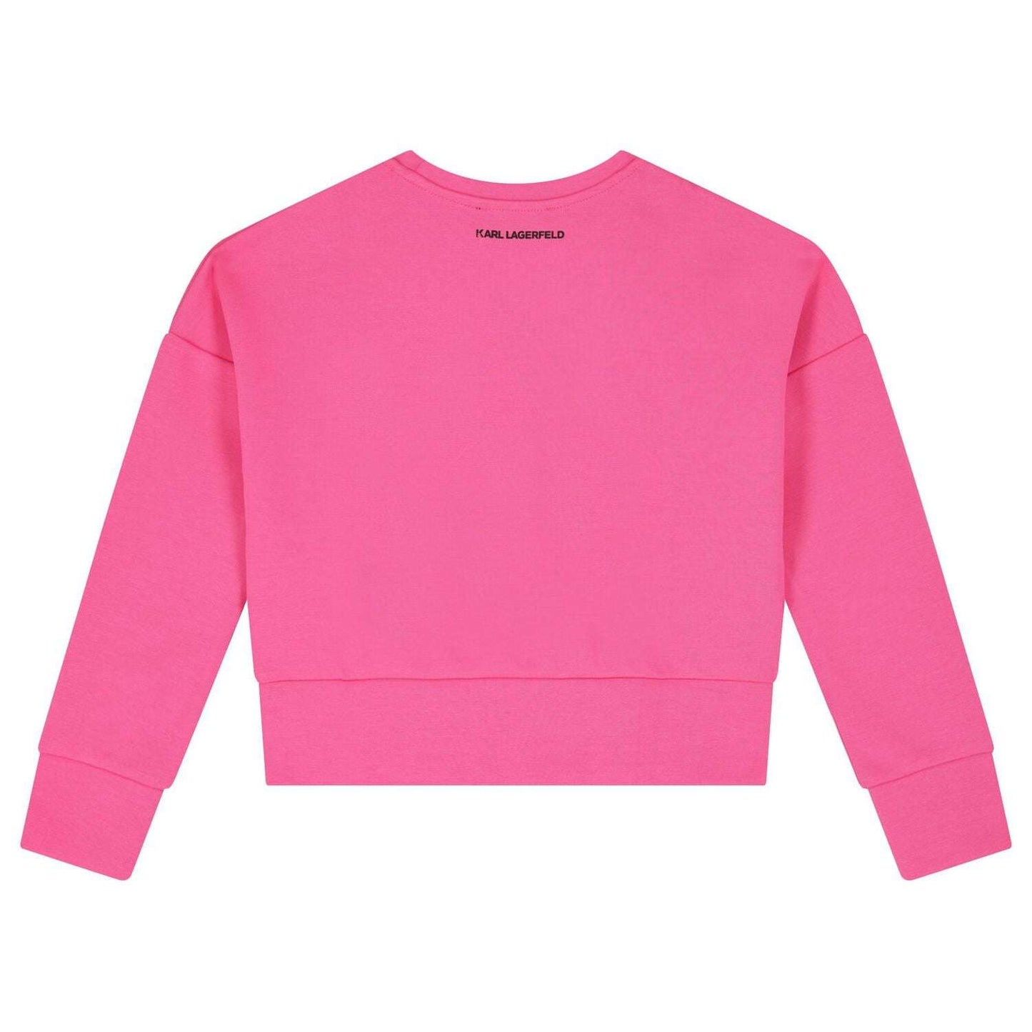 Karl Lagerfeld - Блузи - Girls Pink Ikonik Sweatshirt - Love|Labels