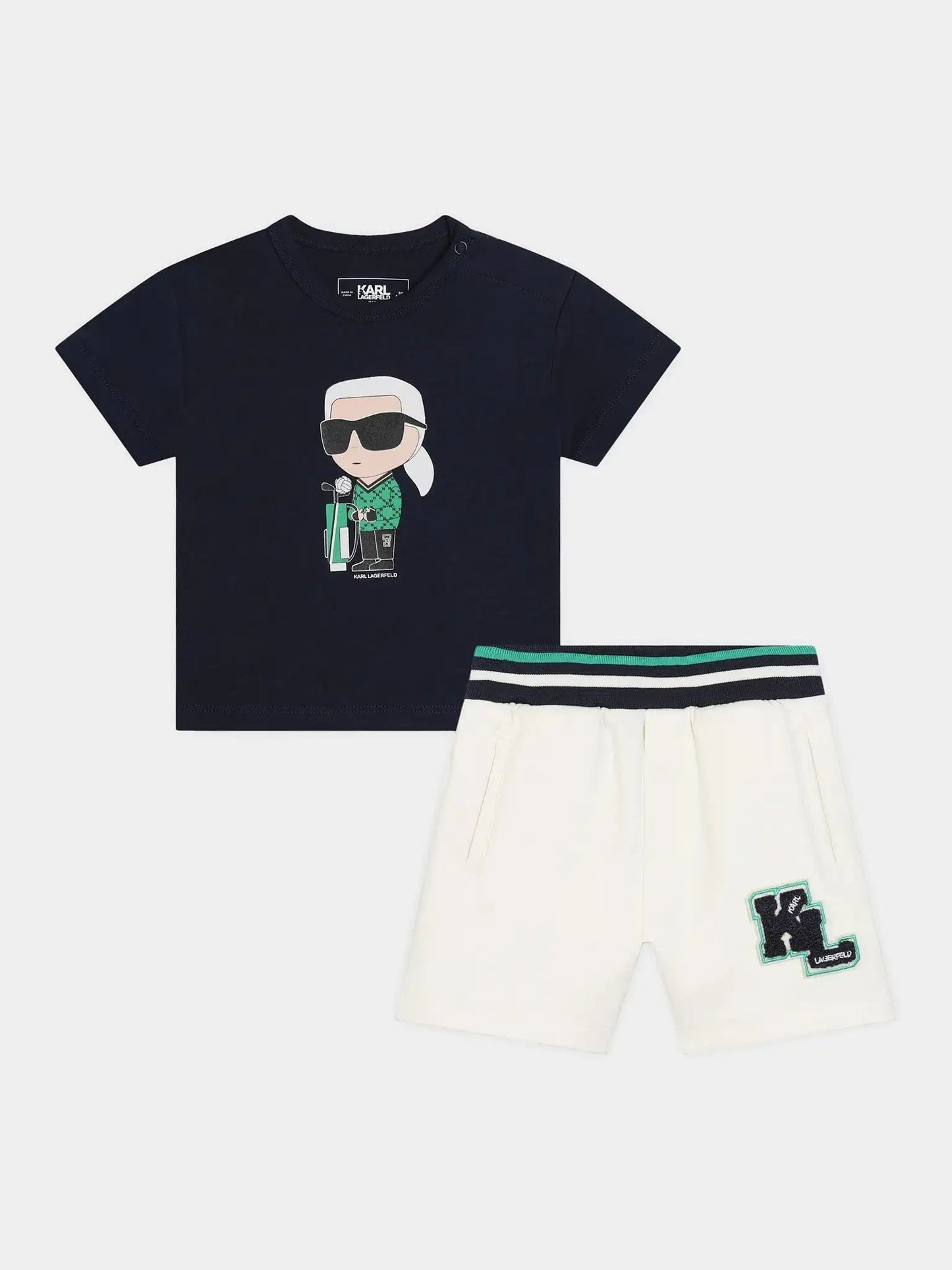 Karl Lagerfeld - Комплекти - Karl BabyBoy Set - Love|Labels