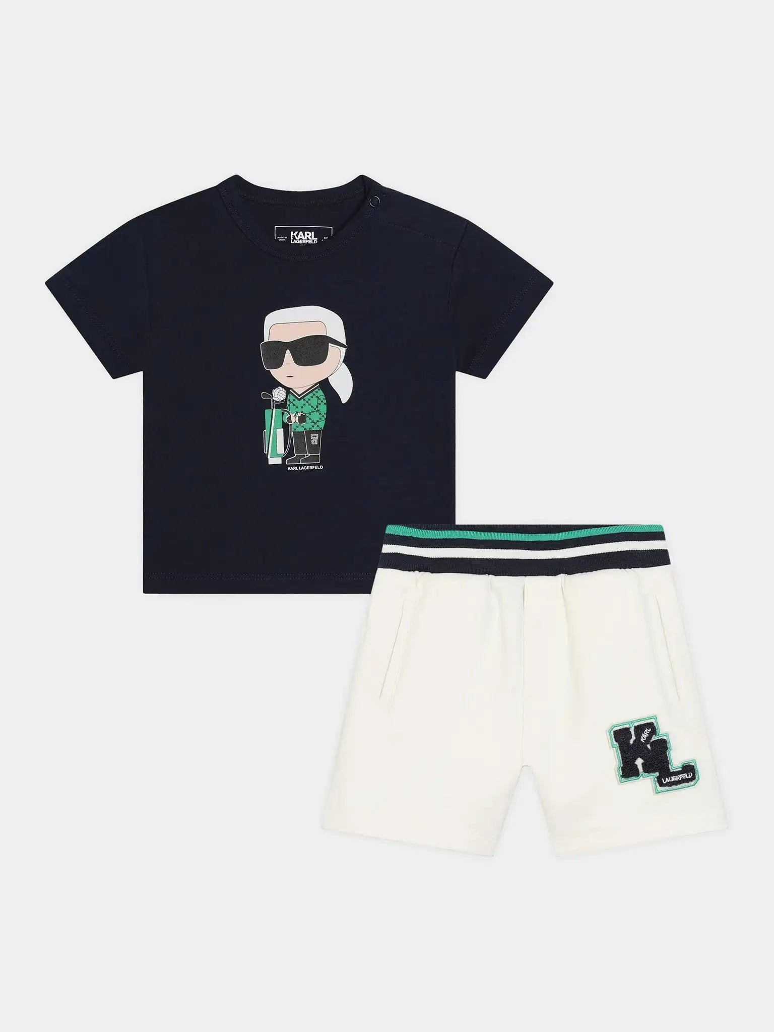 Karl Lagerfeld - Комплекти - Karl BabyBoy Set - Love|Labels