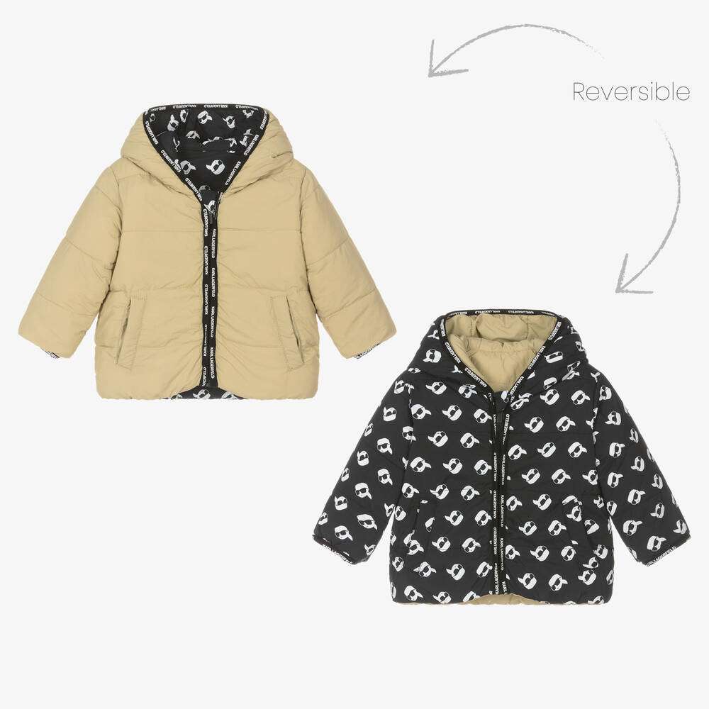 Green & Black Reversible Jacket