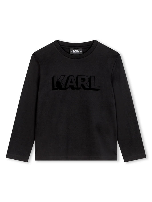 Long-Sleeve Black T-Shirt
