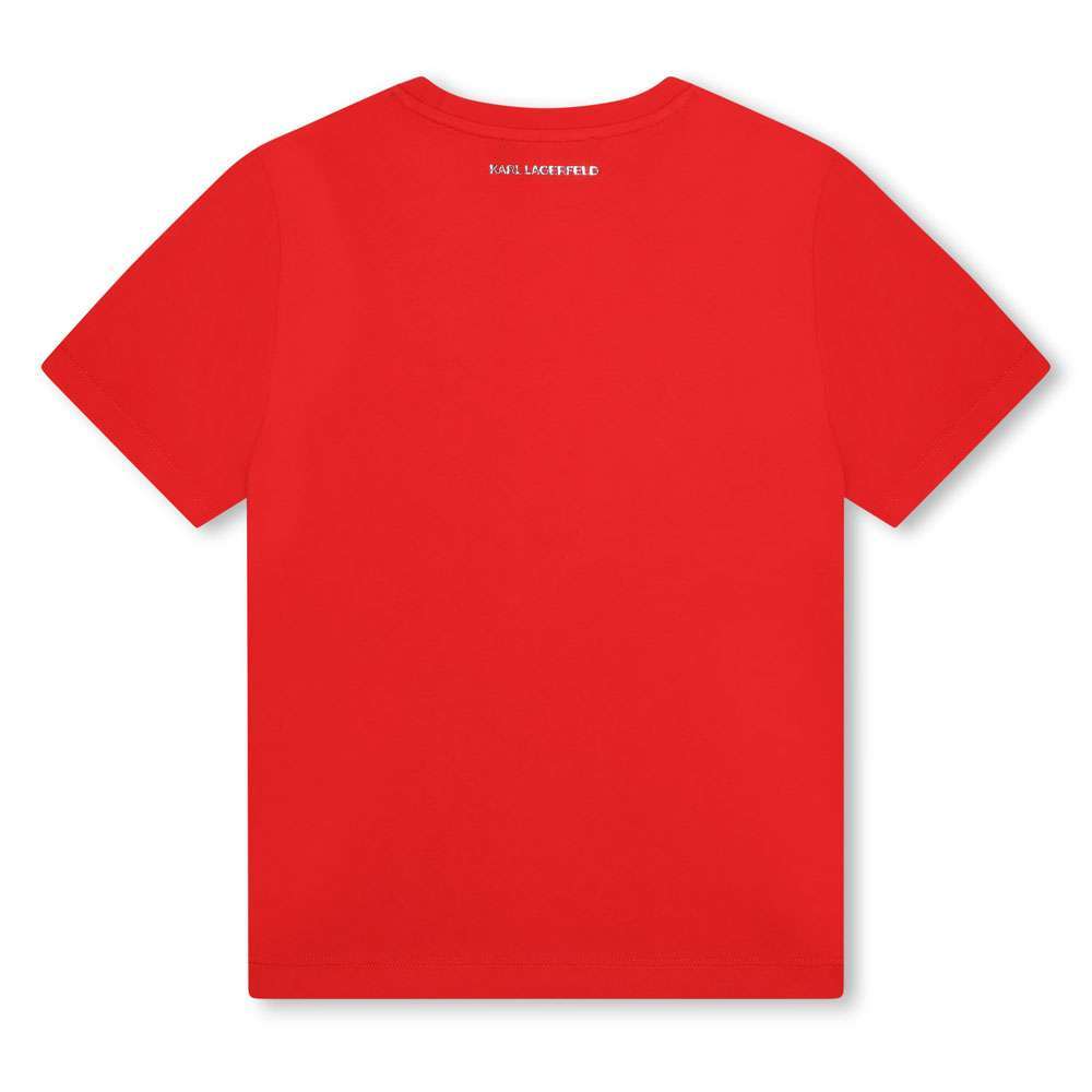 Karl Lagerfeld - Тениски - Logo Print Red T-Shirt - Love|Labels
