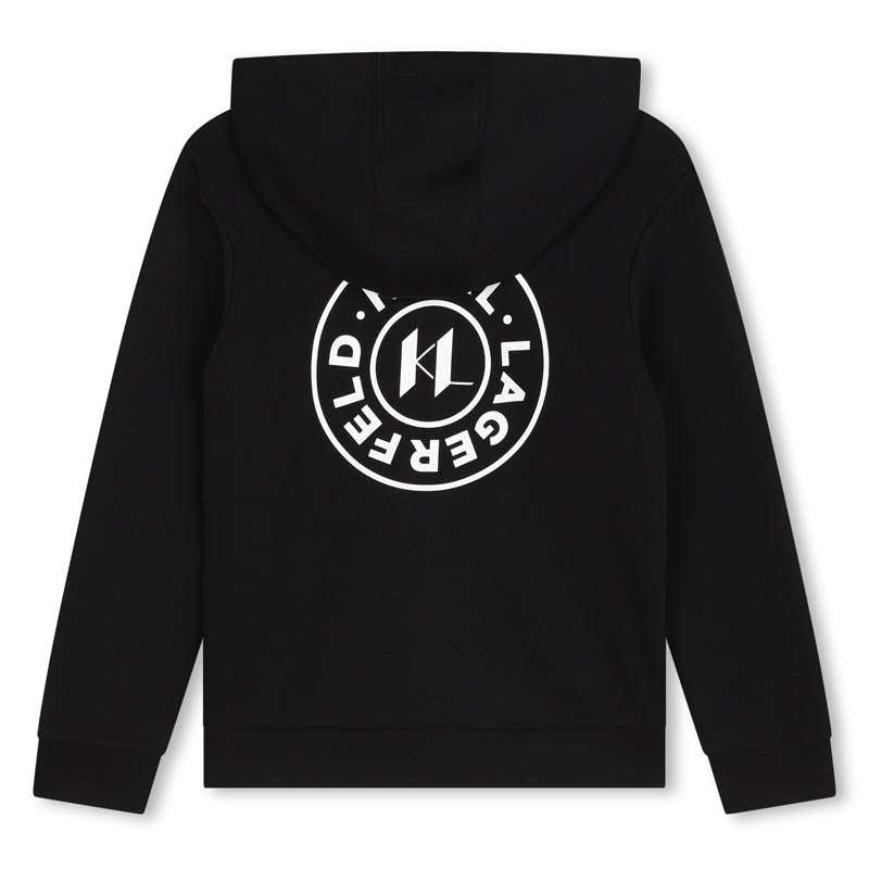 Karl Lagerfeld - Блузи - Logo Zip - Up Sweatshirt - Love|Labels