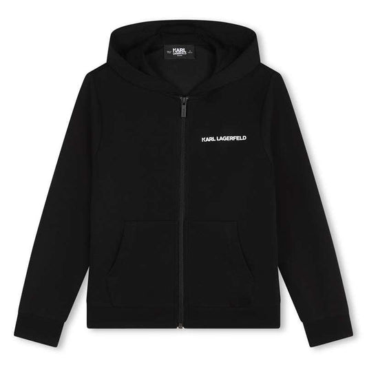 Karl Lagerfeld - Блузи - Logo Zip - Up Sweatshirt - Love|Labels