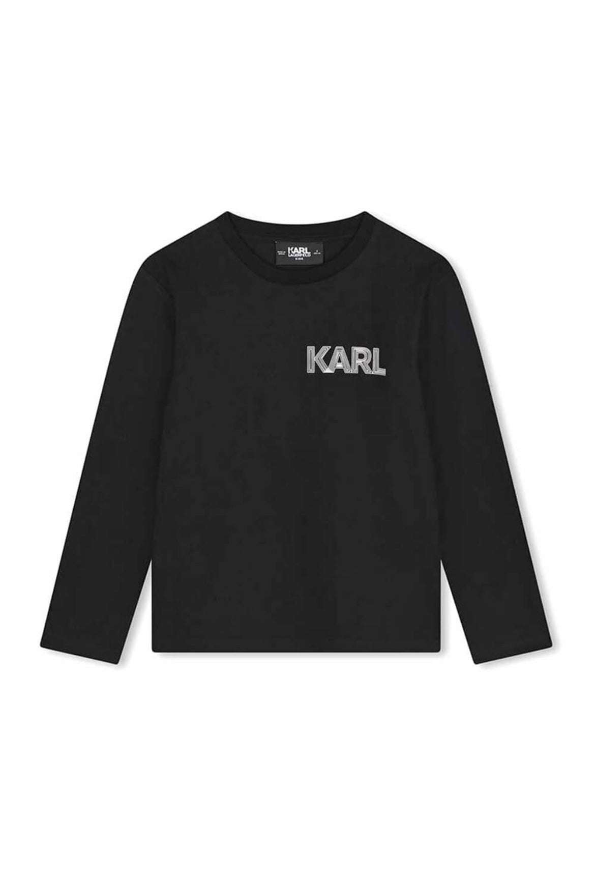 Karl Lagerfeld - Блузи - Long Sleeve K - Ikonik T-Shirt - Love|Labels