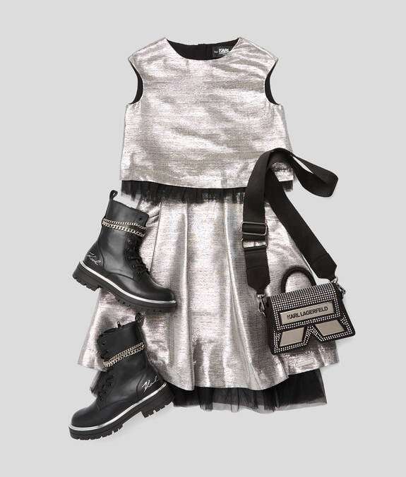 Karl Lagerfeld - Тениски - Metallic Zip - Up Top - Love|Labels