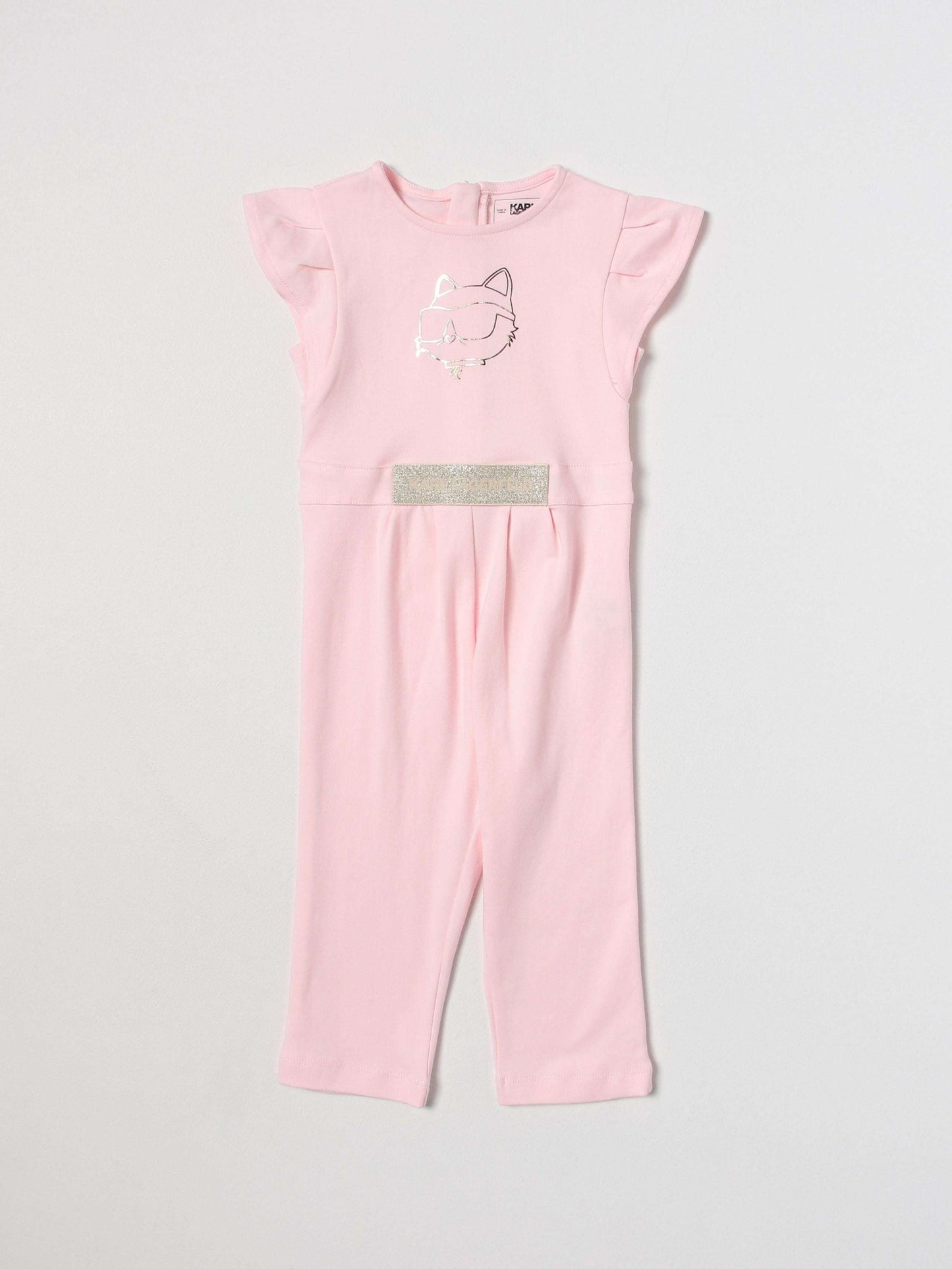 Karl Lagerfeld - Ромпери - Pink Choupette Jumpsuit - Love|Labels