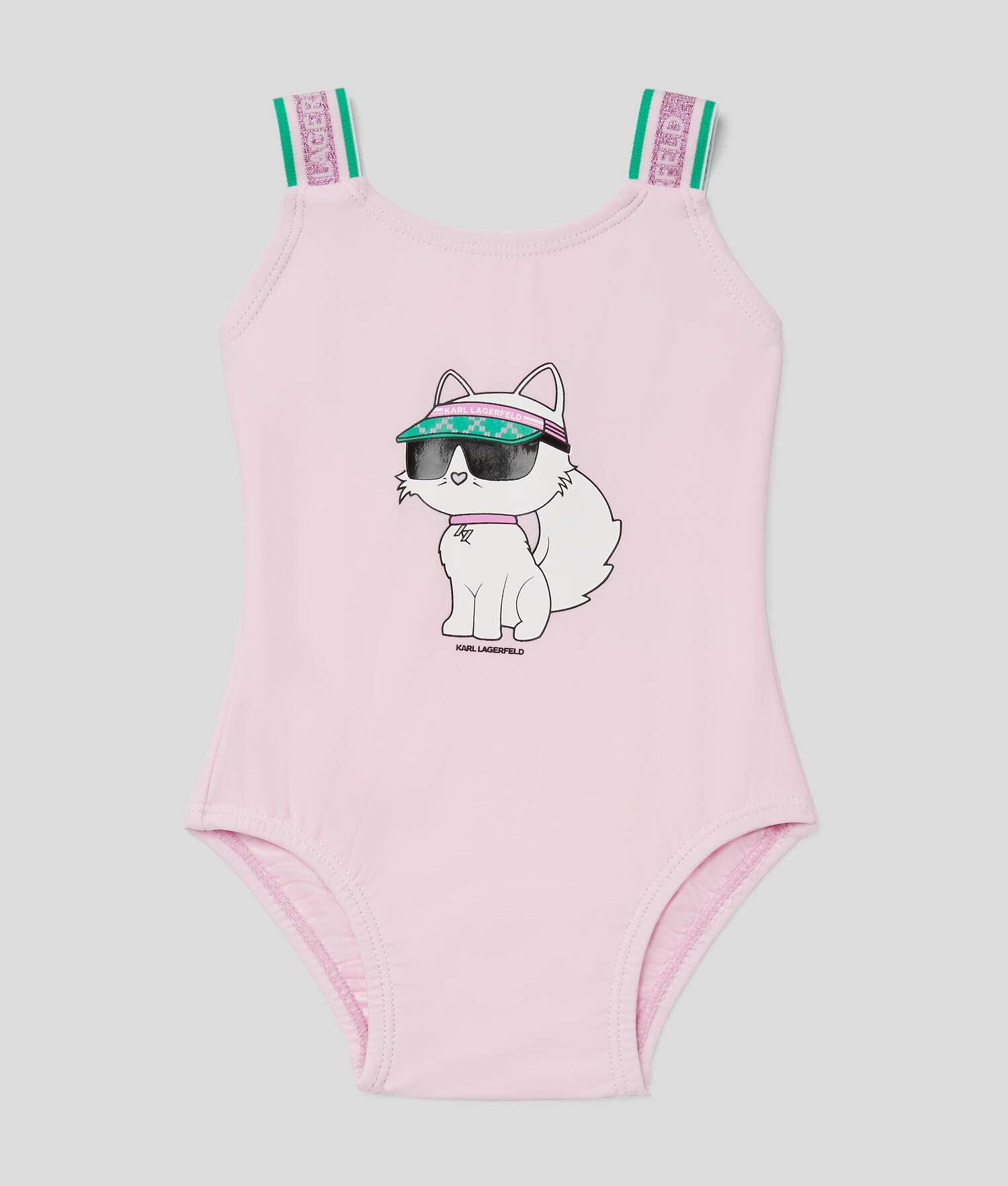 Karl Lagerfeld - Бански - Pink Choupette Swimsuit - Love|Labels