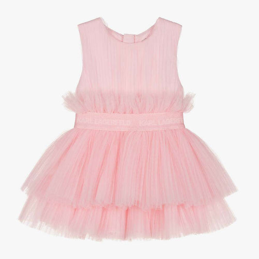 Karl Lagerfeld - Рокли - Pink Tulle Tutu Dress - Love|Labels