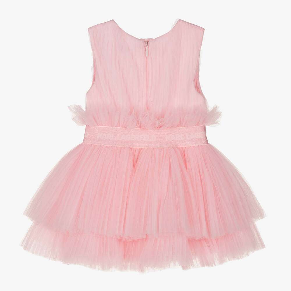 Karl Lagerfeld - Рокли - Pink Tulle Tutu Dress - Love|Labels