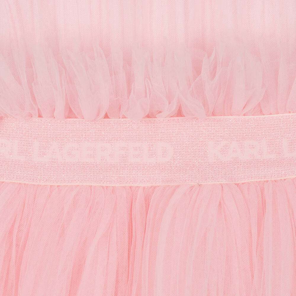 Karl Lagerfeld - Рокли - Pink Tulle Tutu Dress - Love|Labels