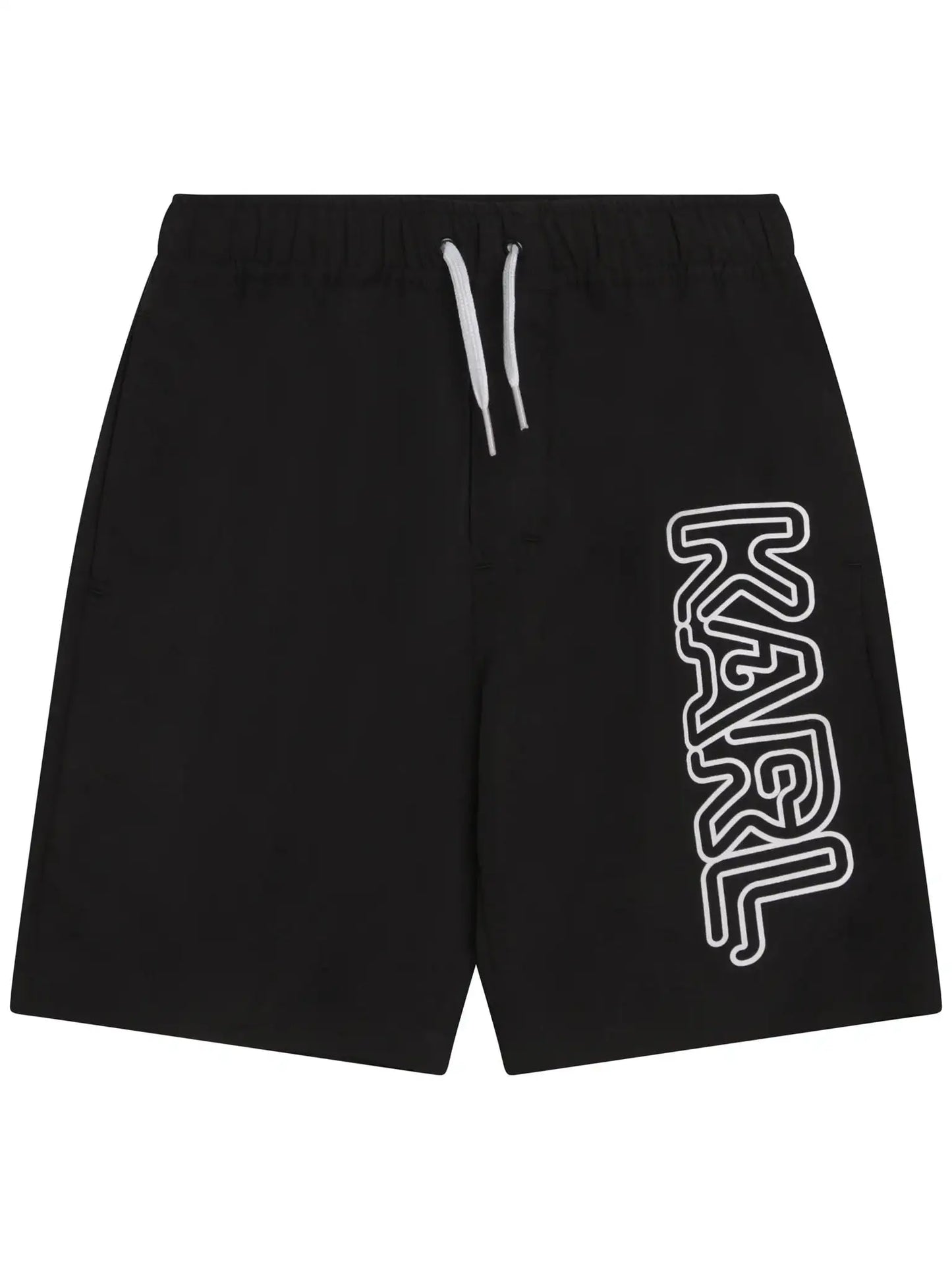 Black Karl Swim Shorts