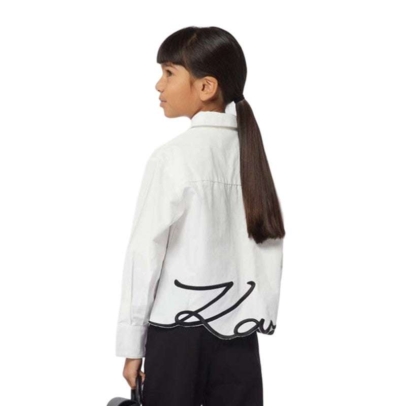 Karl Lagerfeld - Ризи - Signature Logo Button - Up Shirt - Love|Labels