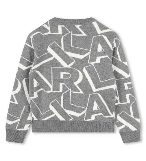 Karl Lagerfeld - Блузи - White Letters Sweatshirt - Love|Labels