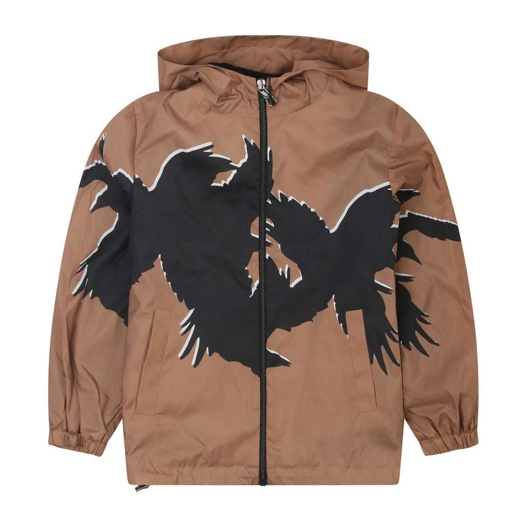 Brown Print Jacket