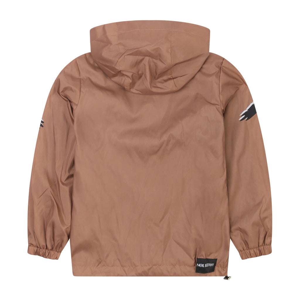 Brown Print Jacket
