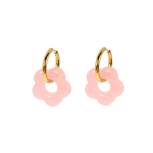 Les Cleias Paris - Бижута - Обеци - Anna Resin Earrings - Love|Labels