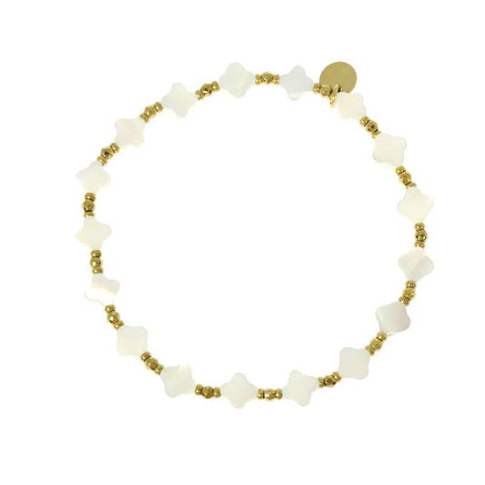Les Cleias Paris - Бижута - Гривни - Beata Elastic Bracelet - Love|Labels